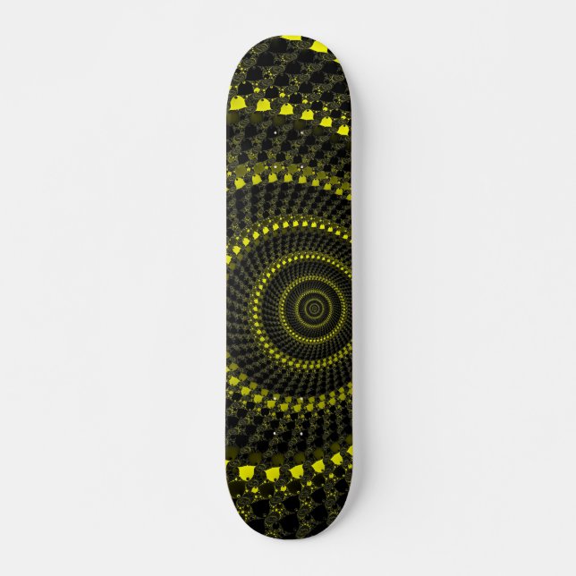 Círculos Amarillos Skateboard (Anverso )