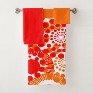 Círculos, Círculos Por Todas Partes Toalla De Baño