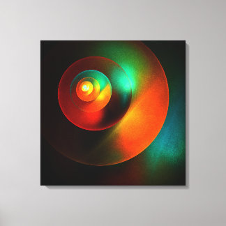 Círculos coloridos Patrón de arte abstracto modern