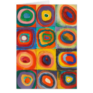 Círculos Concéntricos de las plazas de Kandinsky
