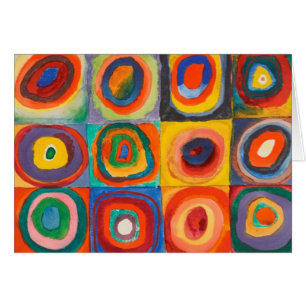 Círculos Concéntricos de las plazas de Kandinsky