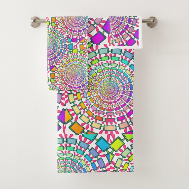 CIRCULOS DE COLORES VARIADOS (In situ)