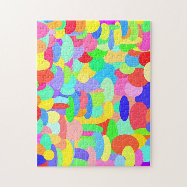 Círculos del rompecabezas de color (Vertical)