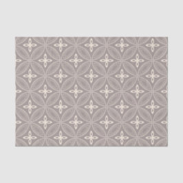 Círculos elegantes en el papel seda gris caliente
