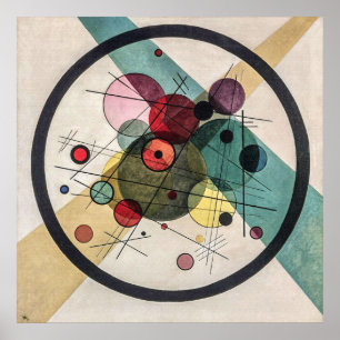 Círculos en un Círculo - Wassily Kandinsky Arte Mo