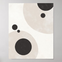 Círculos Equilibrados – Arte de Pared Abstracto Ne