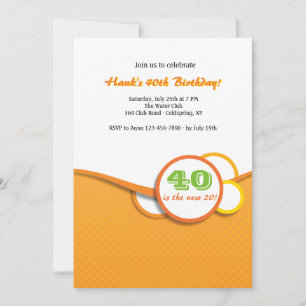 Círculos felices invitaciones