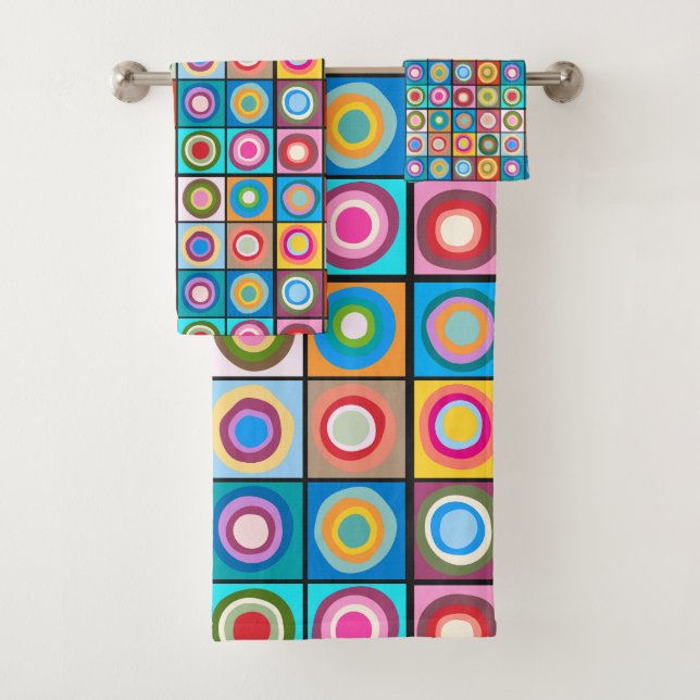 Círculos inspirados en Kandinsky (In situ)