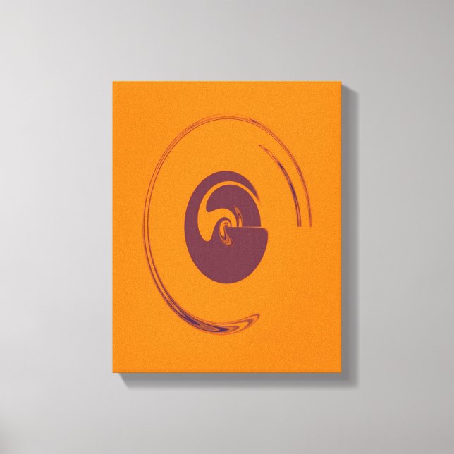 Círculos líquidos - Lienzo envuelto (Anverso)