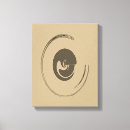 Círculos líquidos - Lienzo envuelto