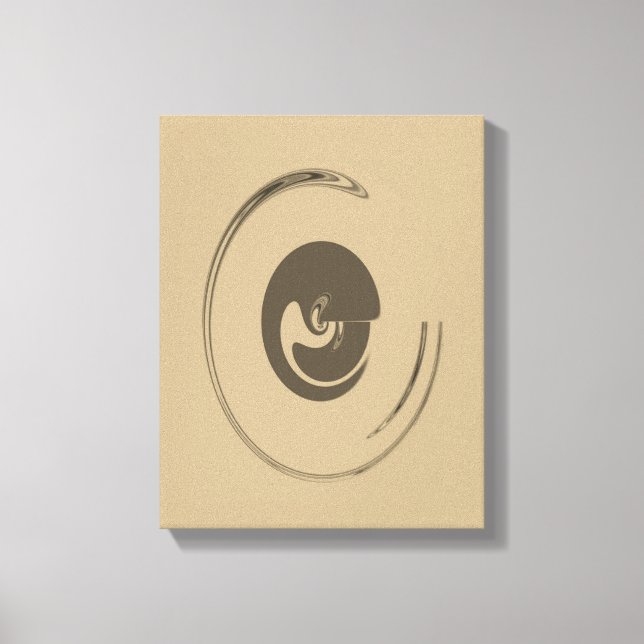 Círculos líquidos - Lienzo envuelto (Anverso)