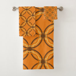 Círculos modernos retro vintage