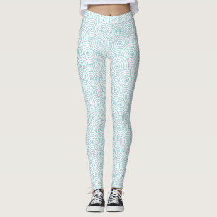 Circulos modernos Spandex Leggings