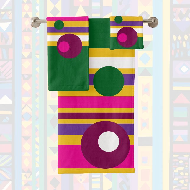 círculos y rayas negrita moderno (Subido por el creador)