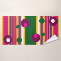 círculos y rayas negrita moderno