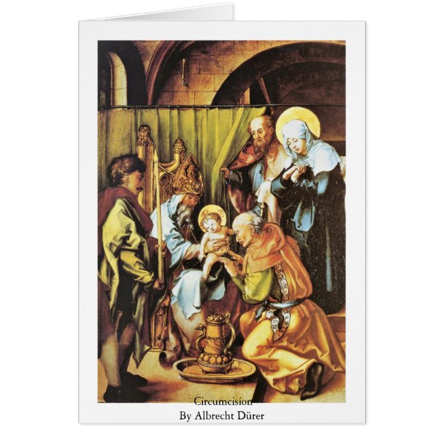 Circuncisión de Albrecht Dürer (Frente)