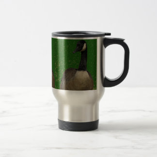 Circunde la taza del viaje de los gansos de Canadá