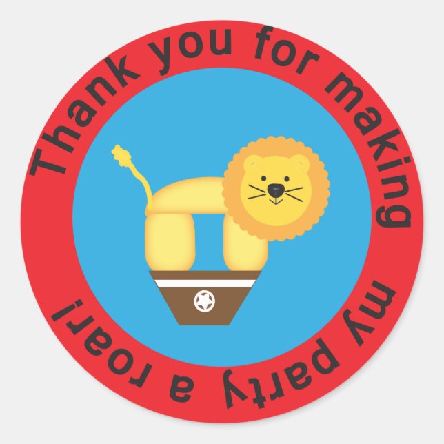 Circus Gracias Pegatinas (Anverso)