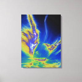 Cirrus Clod Formby Beach Card Impresión acrílica