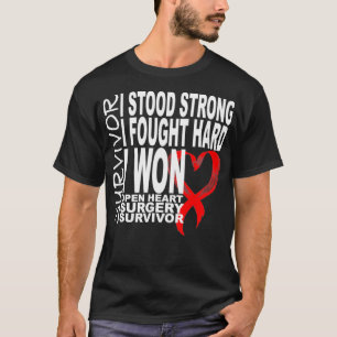 Cirugía de corazón abierto Omitir camiseta de recu