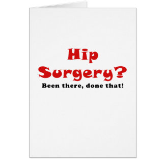 Cirugía de la cadera allí hecho eso