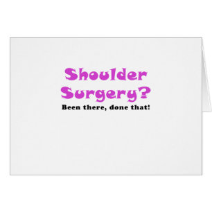 Cirugía del hombro allí hecho eso