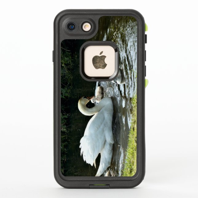 Cisne blanco con garrapatas (Reverso)