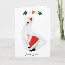 Cisne de Santa: El navidad está para dar