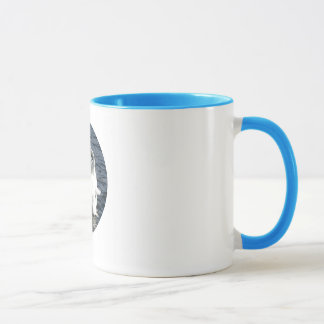 Cisne de trompetista - taza de Birding del amor de