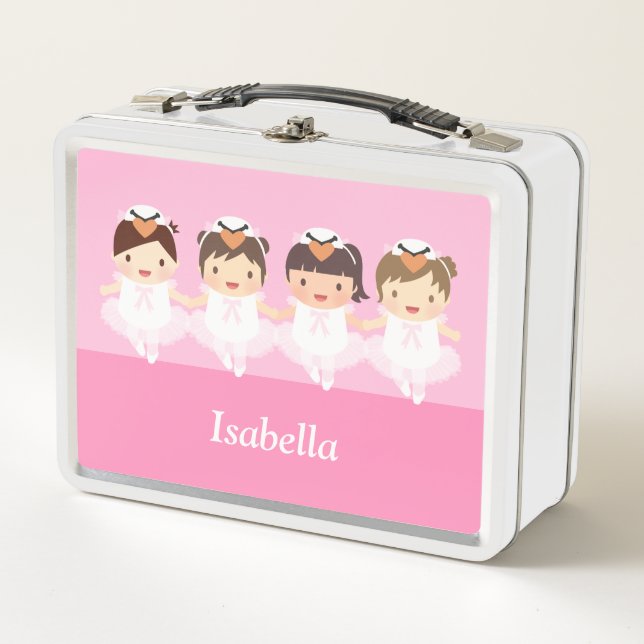 Cisne Lindo Bailando Bailarinas Personalizadas (Anverso)
