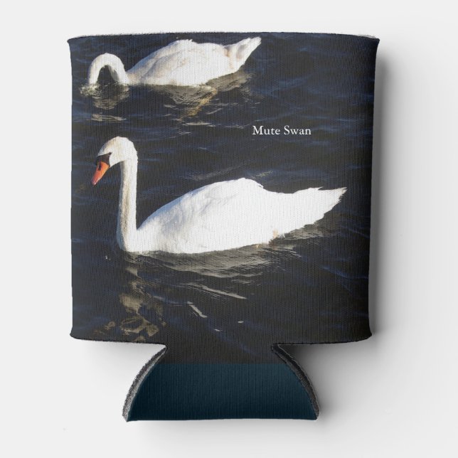 Cisne mudo enfriador de latas (Anverso)