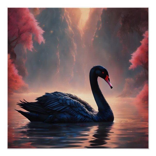Cisne negra no 5 Poster brillante (Anverso)