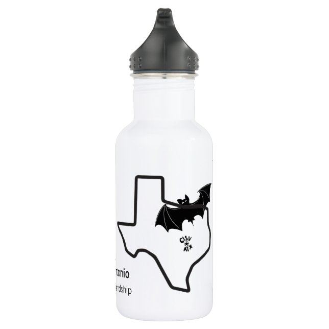 CISV Austin Bat City Botella de Agua Pequeña (Derecha)