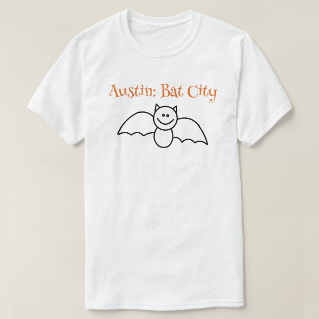 CISV Austin Bat City Camiseta masculina (Diseño del anverso)