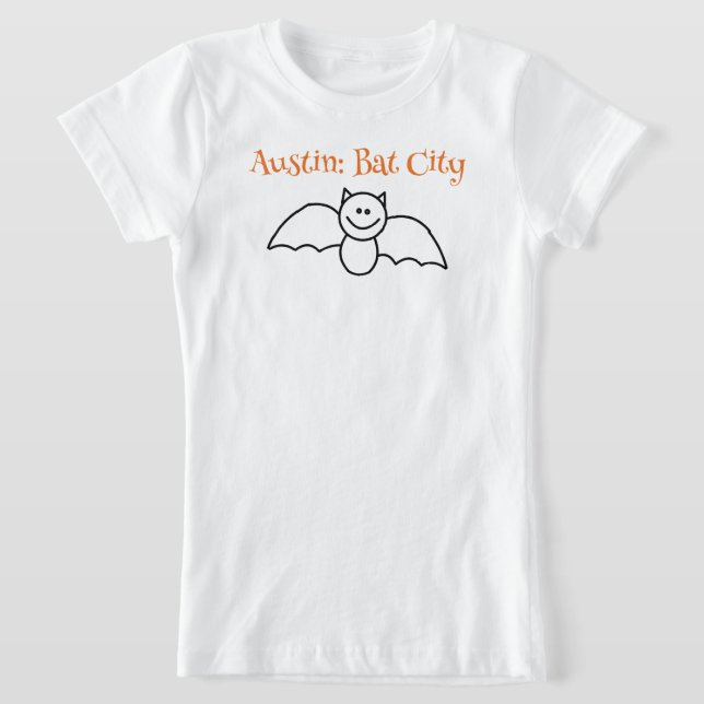 CISV Austin Bat City Chicas Camiseta (Distribución)
