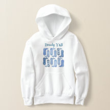 CISV Austin Howdy Y'all Chica Pullover Hoodie