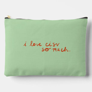 CISV Austin "Me encanta CISV..." Bolsa de artículo
