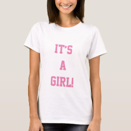 Cita camiseta que es un chica
