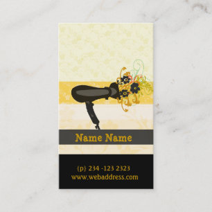 Cita con estilo Cabello Dryer de Golden Florals