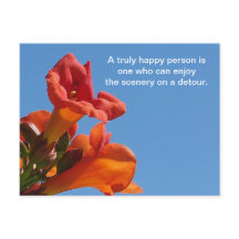 Cita con postal de la vid de Trumpet