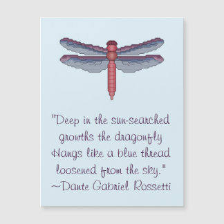 Cita Dante Gabriel Rosetti Dragonfly