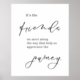 Cita de amistad, regalo de amigo, arte especial de