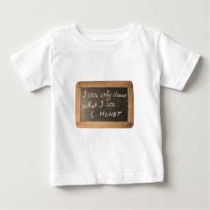 Cita de artista Ardoise 05 monta camiseta de bebé