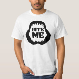 Cita de Bite me - Camiseta de Tiburón Jaws