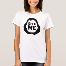 Cita de Bite me - Camiseta de Tiburón Jaws
