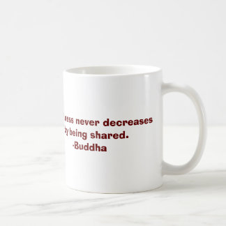 Cita de Buda sobre la taza de la felicidad