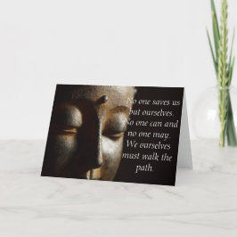 Cita de Buda: Tarjeta inspiradora