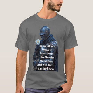 Cita de camiseta de Guerrero Medieval inspirador