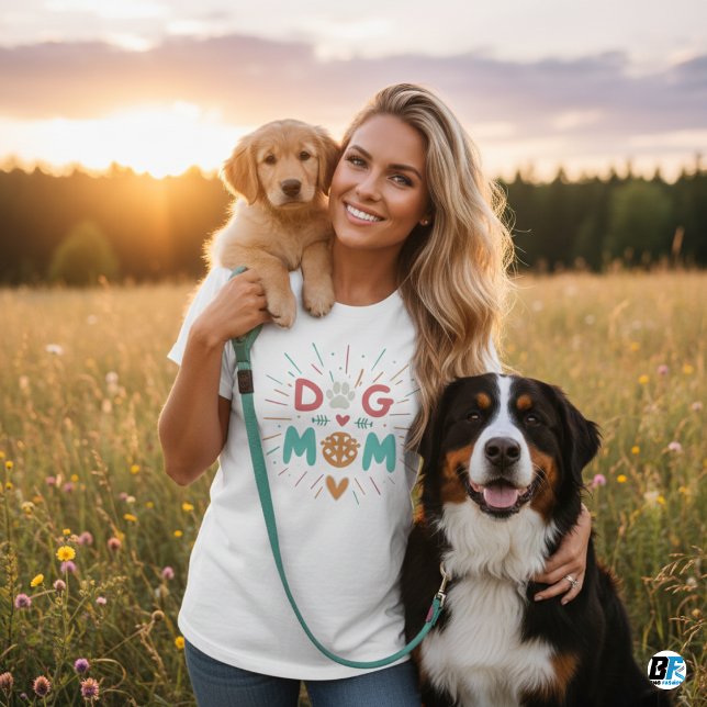 Cita De Camiseta De Mamá Perro Cute (Subido por el creador)
