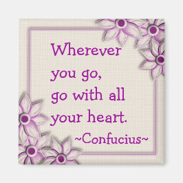 Cita de Confucio (1) - Imán Motivacional